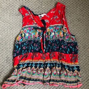 Multicolored tank top